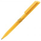 TWISTY, ручка шариковая, ярко-желтый, пластик