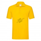 Рубашка поло мужская PREMIUM POLO 180, желтый, S, 100% хлопок, 180 г/м2