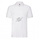 Рубашка поло мужская PREMIUM POLO, белый, L, 100% хлопок 170 г/м2
