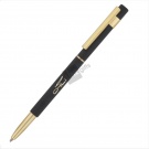Ручка шариковая "Star", черный/золото, покрытие soft touch