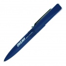 Ручка шариковая "Mercury", темно-синий, покрытие soft touch