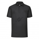 Рубашка поло мужская "65/35 Polo", черный_2XL, 65% п/э, 35% х/б, 180 г/м2