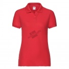 Поло "Lady-Fit 65/35 Polo", красный_XS, 65% п/э, 35% х/б, 180 г/м2