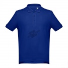 Рубашка-поло мужская ADAM, синий, XL, 100% хлопок, плотность 195 г/м2