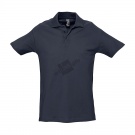 Рубашка поло мужская SPRING II,темно-синий,2XL,100% хлопок, 210/м2