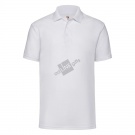 Рубашка поло мужская "65/35 Polo", белый_L, 65% п/э, 35% х/б, 170 г/м2