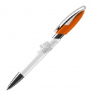 Ручка шариковая RODEO M, белый/оранжевый
