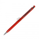 TOUCHWRITER, ручка шариковая со стилусом для сенсорных экранов, красный/хром, металл
