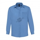 Рубашка"Baltimore", васильковый_S, 65% полиэстер, 35% хлопок, 105г/м2