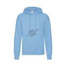 Толстовка мужская "Hooded Sweat", небесно-голубой_2XL, 80% х/б, 20% п/э, 280 г/м2