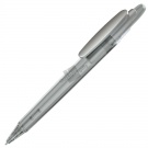 OTTO FROST SAT, ручка шариковая, фростированный белый/серебристый клип, пластик