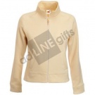 Толстовка "Lady-Fit Sweat Jacket", цвет слоновой кости_S, 75% х/б, 25% п/э, 280 г/м2
