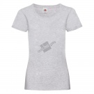 Футболка "Lady-Fit Valueweight T", серо-лиловый_L, 97% хлопок, 3% п/э; 165 г/м2