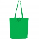 Сумка для покупок "PROMO";  зеленый яркий; 38 x 45 x 8,5 см;  нетканый 80г/м2
