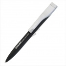 Ручка шариковая "Wave" с флеш-картой на 8GB, черный, покрытие soft touch