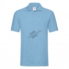 Поло "Premium Polo", небесно-голубой_S, 100% х/б, 180 г/м2