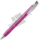 X-9 FROST, ручка шариковая, фростированный розовый/хром, пластик/металл