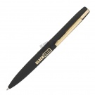 Ручка шариковая "Mercury", черный/золото, покрытие soft touch