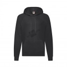 Толстовка мужская "LIGHTWEIGHT", черный_M, 80% хлопок, 20% полиэстер, 240 г/м2