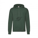 Толстовка "Hooded Sweat", темно-зеленый_M, 80% х/б, 20% п/э, 280 г/м2