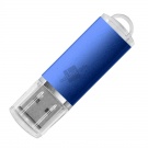 USB flash-карта "Assorti" (8Гб), синяя,  5,8х1,7х0,8 см, металл