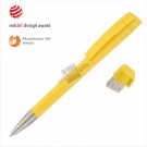 Ручка с флеш-картой USB 8GB «TURNUS M», желтый