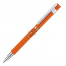 Ручка шариковая "Mars", оранжевый, покрытие soft touch