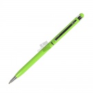 TOUCHWRITER, ручка шариковая со стилусом для сенсорных экранов, зеленое яблоко/хром, металл