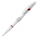 Ручка шариковая NOVA R, белый/красный