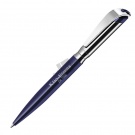 Ручка шариковая I-ROQ, темно-синий/серебро