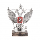 Скульптура "Герб России" серебро