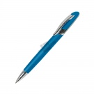 FORCE, ручка шариковая, синий/серебристый, металл